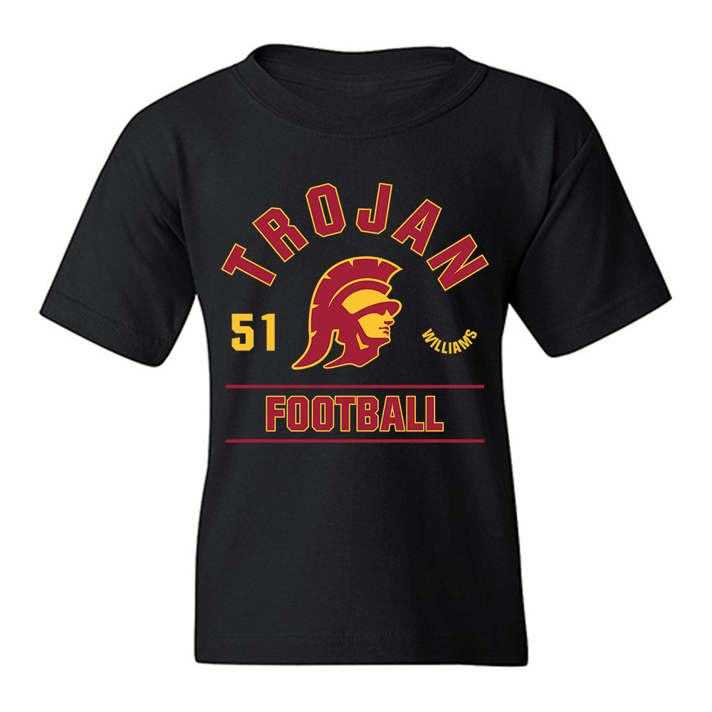 USC - NCAA Football : Andrew Williams - Classic Fashion Shersey Youth T-Shirt-0