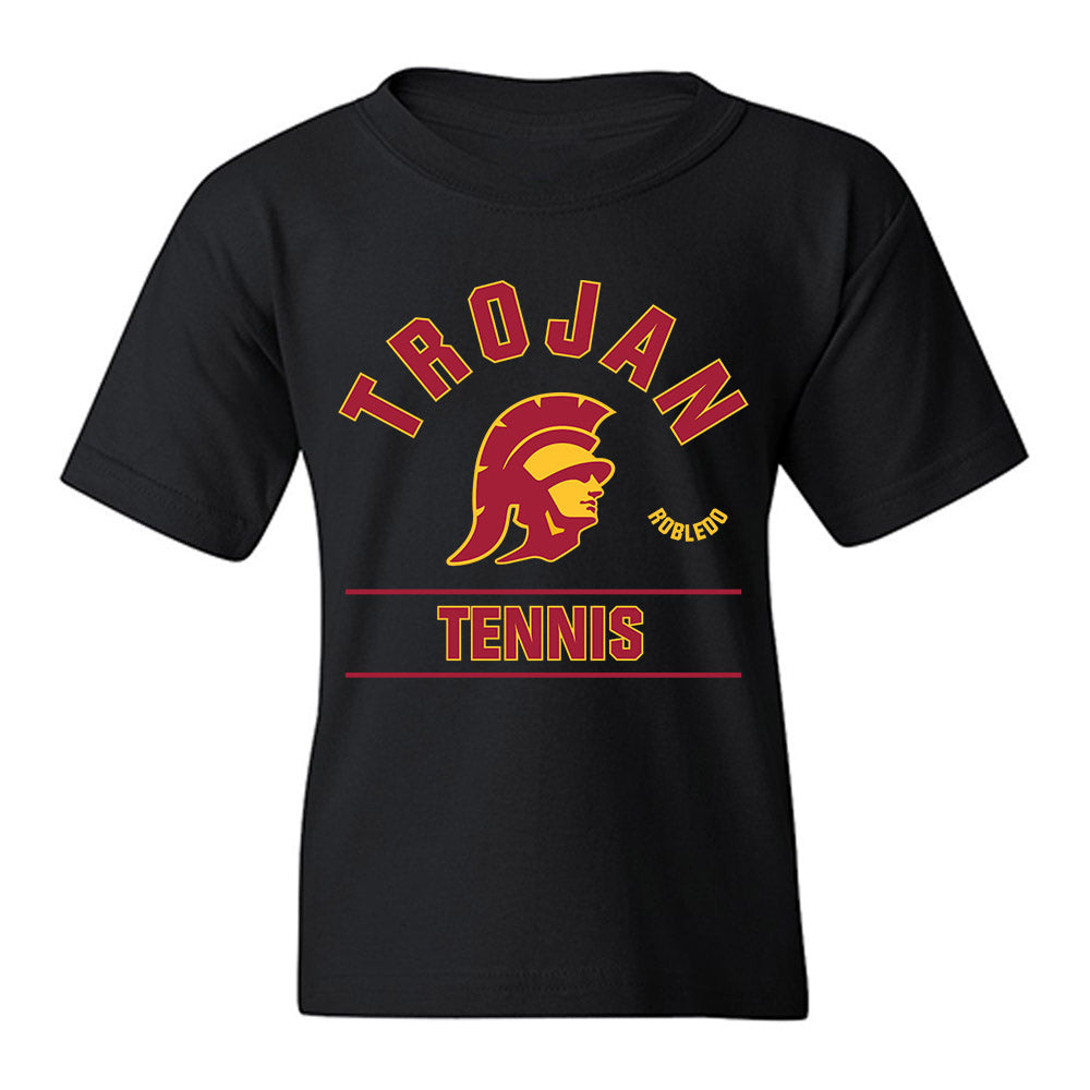 USC - NCAA Men's Tennis : Pablo Robledo - Classic Fashion Shersey Youth T-Shirt-0