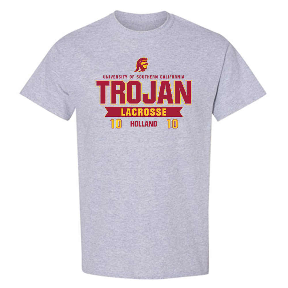 USC - NCAA Women's Lacrosse : Hadley Holland - Classic Fashion Shersey T-Shirt-0
