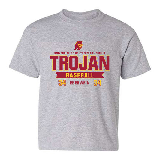 USC - NCAA Baseball : Nolan Eberwein - Classic Fashion Shersey Youth T-Shirt-0