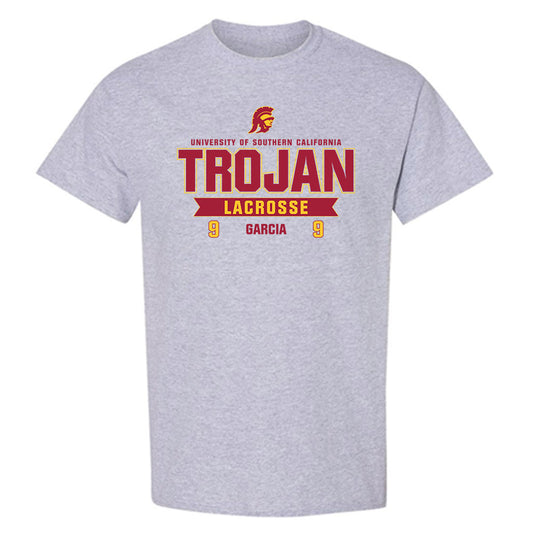 USC - NCAA Women's Lacrosse : Frankie Garcia - Classic Fashion Shersey T-Shirt-0
