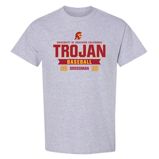 USC - NCAA Baseball : Paul Grossman - Classic Fashion Shersey T-Shirt-0