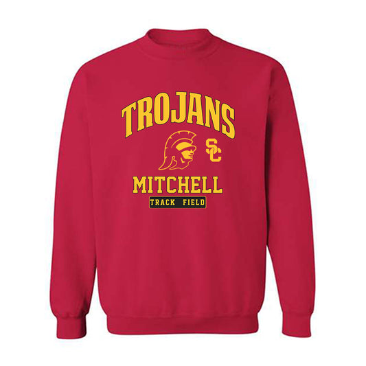 USC - NCAA Women's Track & Field : Matteo Mitchell - Crewneck Sweatshirt Classic Fashion Shersey