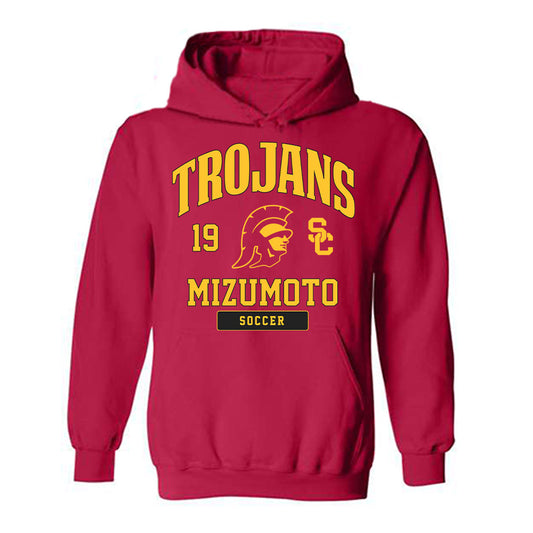 USC - NCAA Women's Soccer : Hana Mizumoto - Classic Fashion Shersey Hooded Sweatshirt