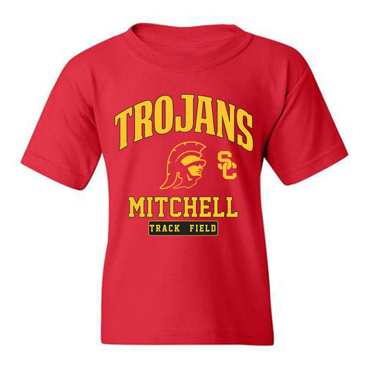 USC - NCAA Women's Track & Field : Matteo Mitchell - Youth T-Shirt Classic Fashion Shersey