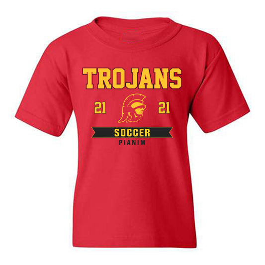 USC - NCAA Women's Soccer : Amalie Pianim - Classic Fashion Shersey Youth T-Shirt-0