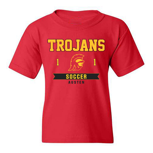 USC - NCAA Women's Soccer : Annabel Austen - Classic Fashion Shersey Youth T-Shirt-0