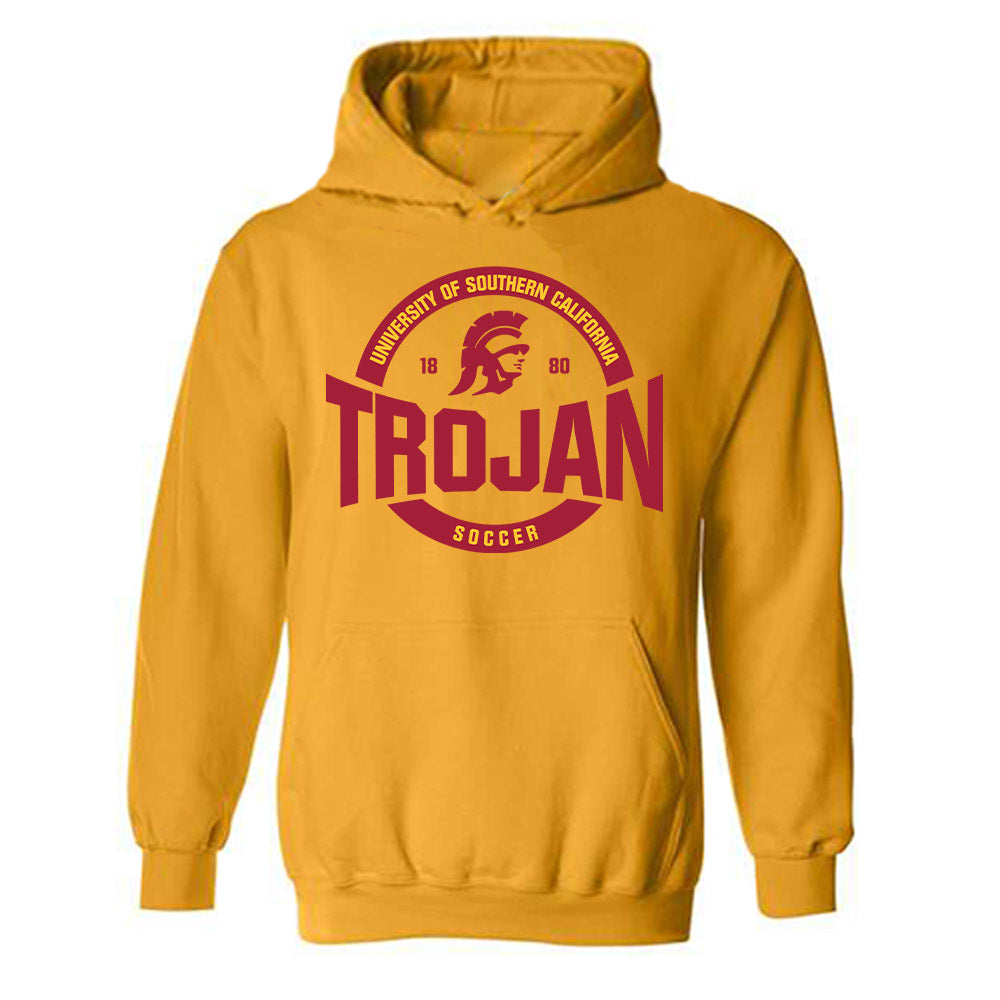 USC - NCAA Women's Soccer : Jordan Hill - Classic Fashion Shersey Hooded Sweatshirt-0