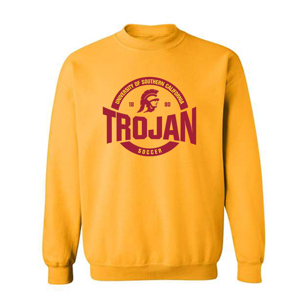 USC - NCAA Women's Soccer : Jordan Hill - Classic Fashion Shersey Crewneck Sweatshirt-0