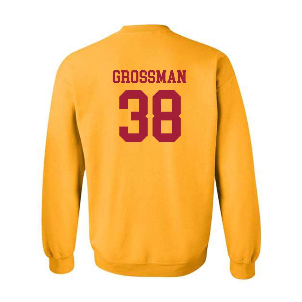 USC - NCAA Baseball : Paul Grossman - Classic Shersey Crewneck Sweatshirt-1