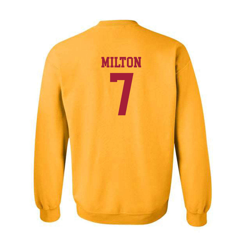 USC - NCAA Women's Basketball : Yakiya Milton - Classic Shersey Crewneck Sweatshirt-1