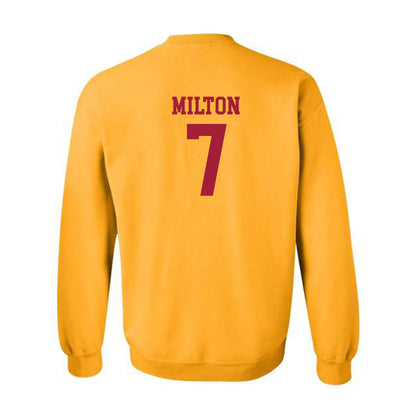 USC - NCAA Women's Basketball : Yakiya Milton - Classic Shersey Crewneck Sweatshirt-1