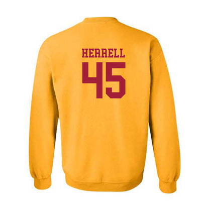 USC - NCAA Baseball : Chase Herrell - Classic Shersey Crewneck Sweatshirt-1