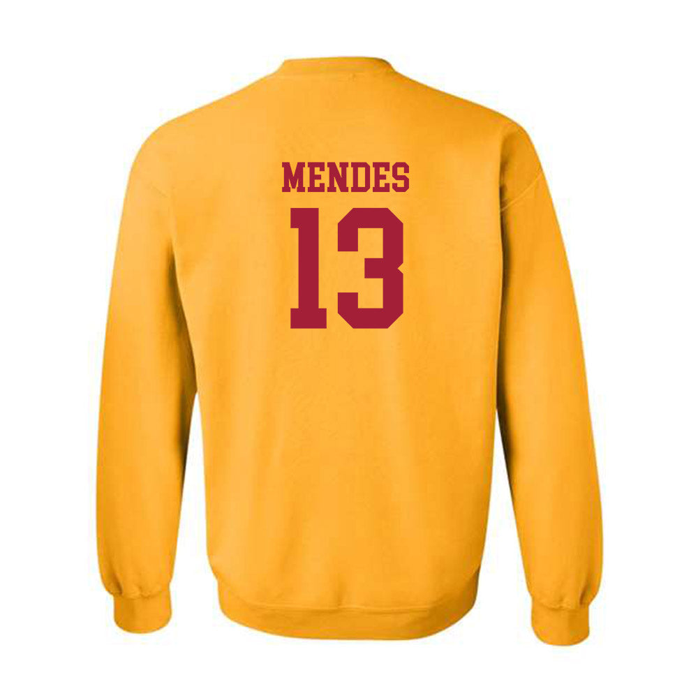 USC - NCAA Women's Basketball : Dayana Mendes - Classic Shersey Crewneck Sweatshirt-1