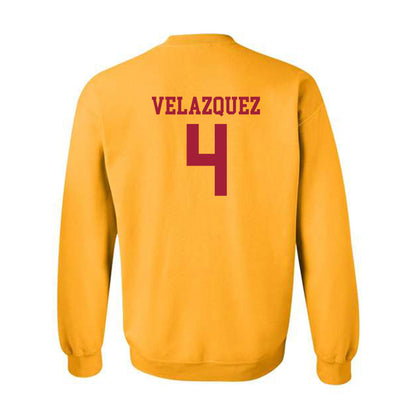 USC - NCAA Baseball : Diego Velazquez - Classic Shersey Crewneck Sweatshirt-1