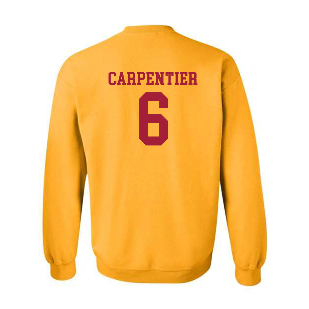 USC - NCAA Baseball : Dean Carpentier - Classic Shersey Crewneck Sweatshirt-1