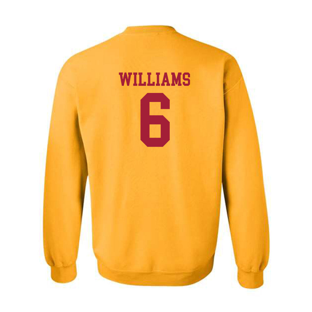 USC - NCAA Women's Basketball : Laura Williams - Classic Shersey Crewneck Sweatshirt-1