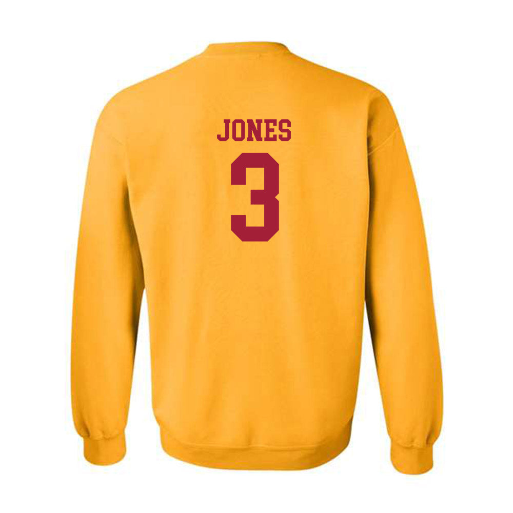 USC - NCAA Women's Basketball : Londynn Jones - Classic Shersey Crewneck Sweatshirt-1