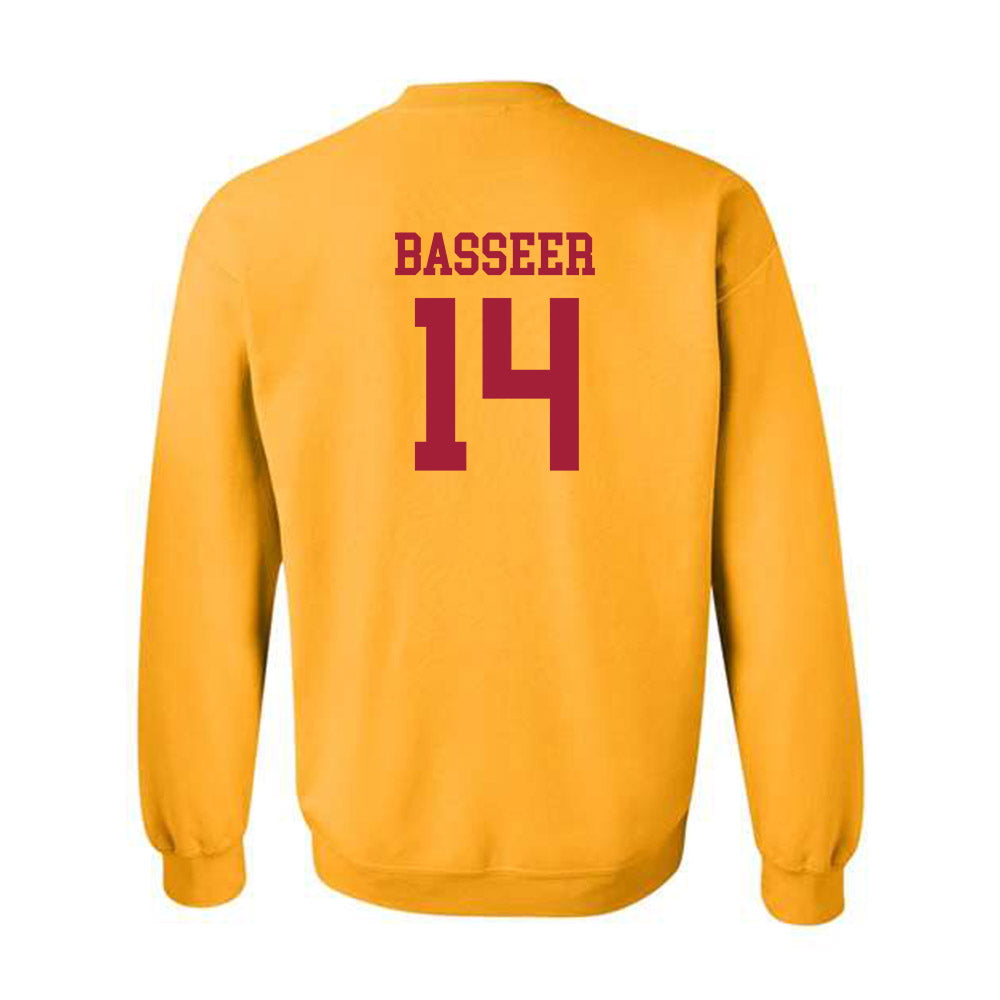 USC - NCAA Baseball : Jack Basseer - Classic Shersey Crewneck Sweatshirt-1