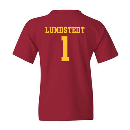 USC - NCAA Women's Lacrosse : Jenna Lundstedt - Classic Shersey Youth T-Shirt-1