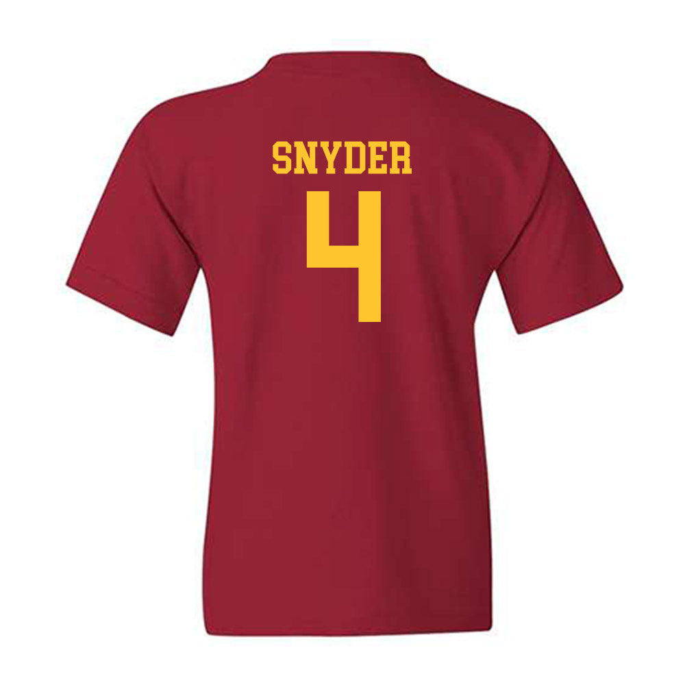 USC - NCAA Women's Soccer : Hadley Snyder - Classic Shersey Youth T-Shirt-1