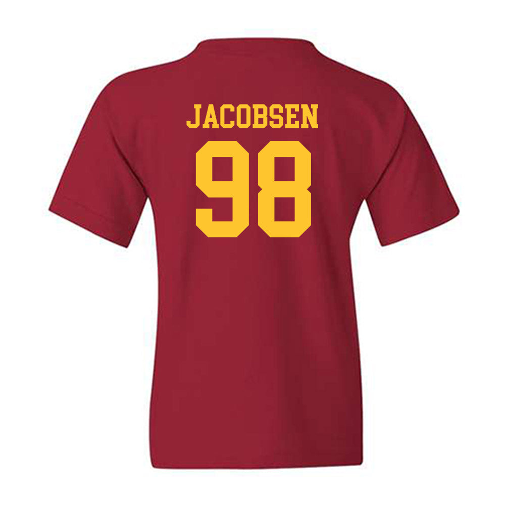 USC - NCAA Football : Cash Jacobsen - Classic Shersey Youth T-Shirt-1
