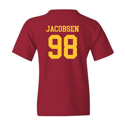 USC - NCAA Football : Cash Jacobsen - Classic Shersey Youth T-Shirt-1