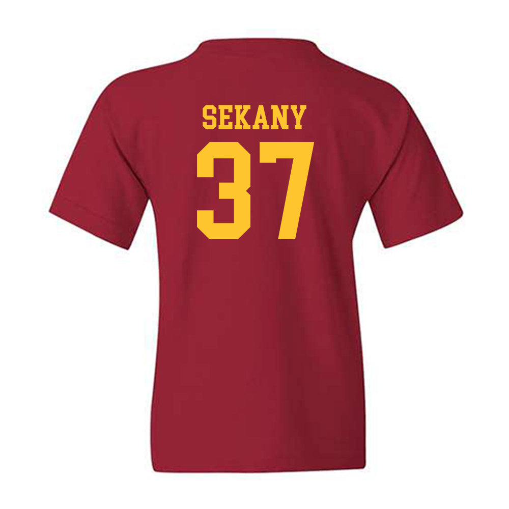 USC - NCAA Baseball : Jake Sekany - Classic Shersey Youth T-Shirt-1