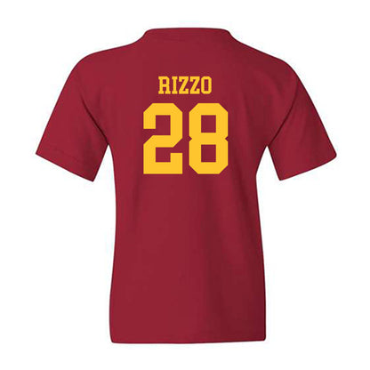 USC - NCAA Baseball : Garren Rizzo - Classic Shersey Youth T-Shirt-1