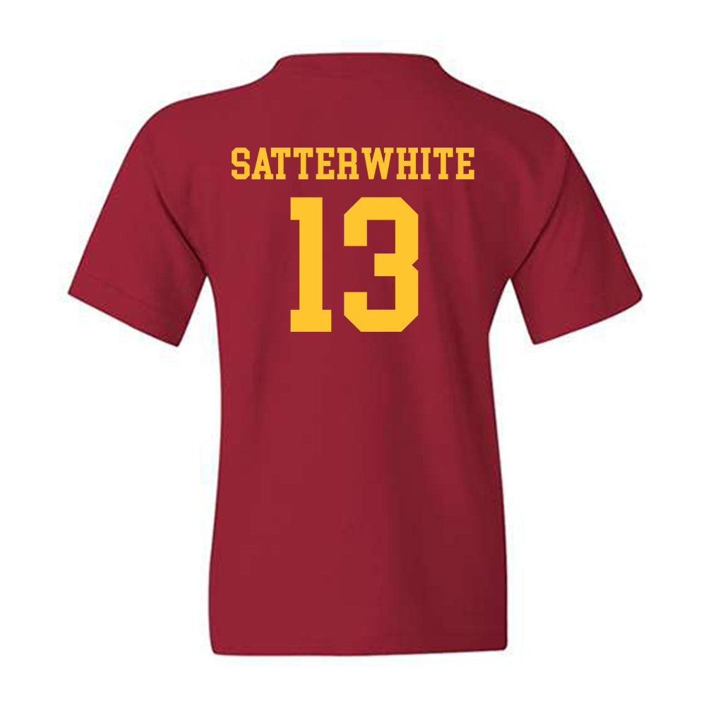 USC - NCAA Beach Volleyball : Bella Satterwhite - Classic Shersey Youth T-Shirt-1