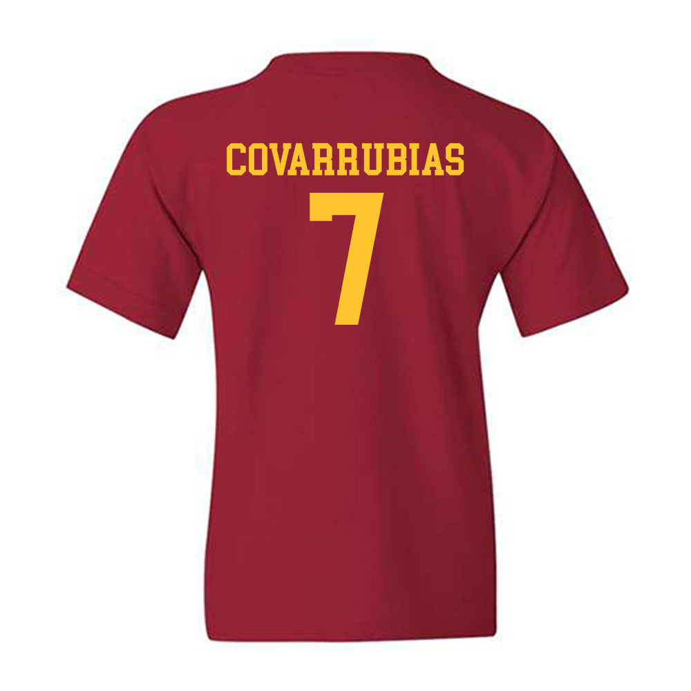 USC - NCAA Baseball : Abbrie Covarrubias - Classic Shersey Youth T-Shirt-1