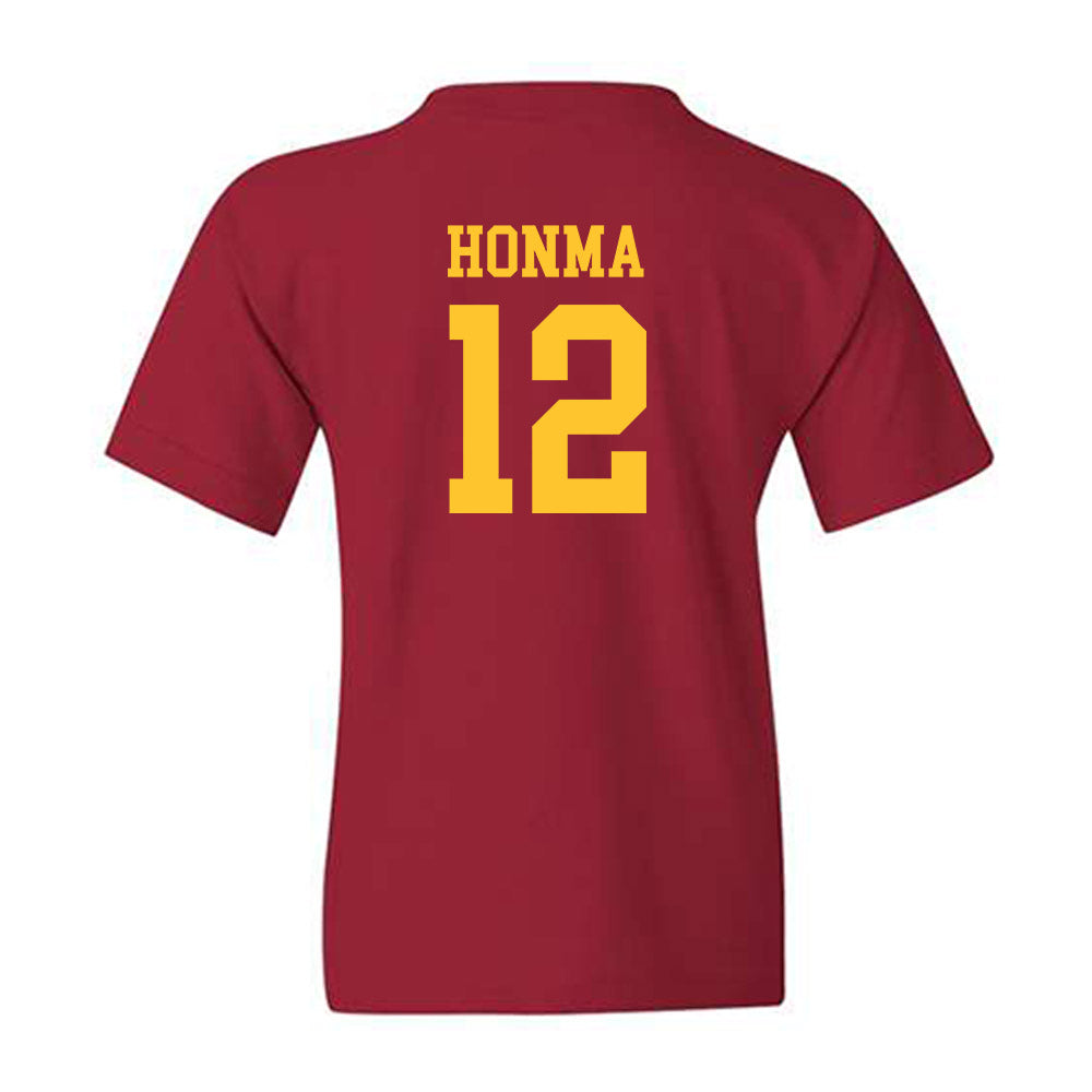 USC - NCAA Baseball : Logan Honma - Classic Shersey Youth T-Shirt-1