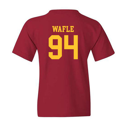 USC - NCAA Football : Luke Wafle - Classic Shersey Youth T-Shirt-1