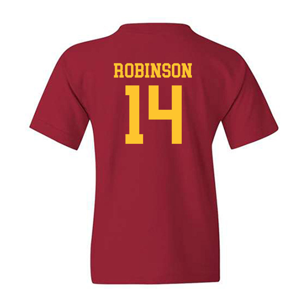USC - NCAA Football : Ta'Mere Robinson - Classic Shersey Youth T-Shirt-1