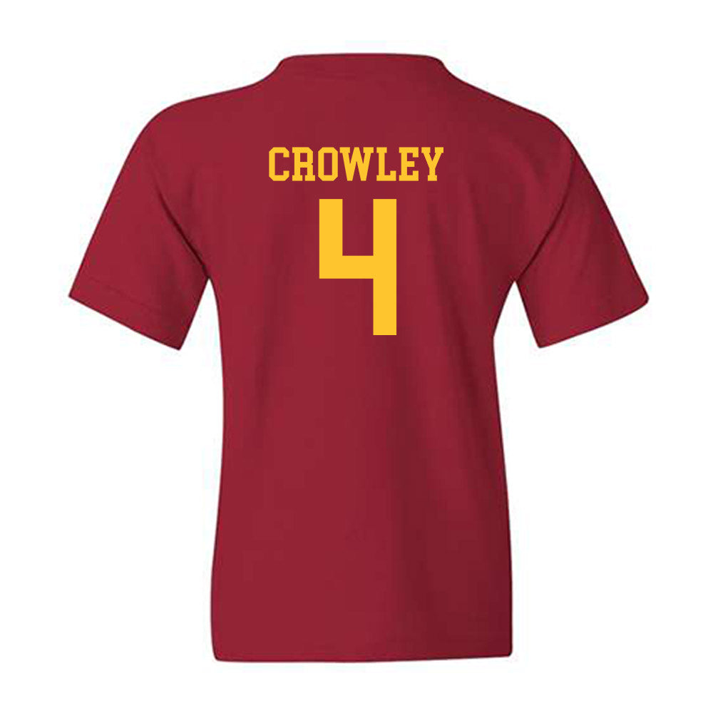 USC - NCAA Women's Lacrosse : Addie Crowley - Classic Shersey Youth T-Shirt-1