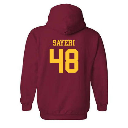 USC - NCAA Football : Ryon Sayeri - Classic Shersey Hooded Sweatshirt-1