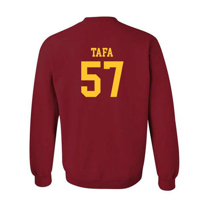 USC - NCAA Football : Esun Tafa - Classic Shersey Crewneck Sweatshirt-1
