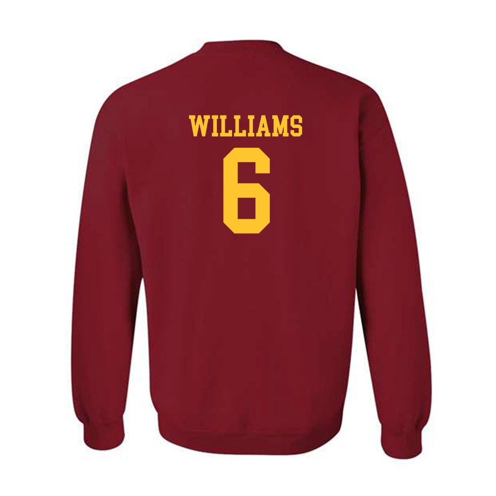 USC - NCAA Women's Basketball : Laura Williams - Classic Shersey Crewneck Sweatshirt-1