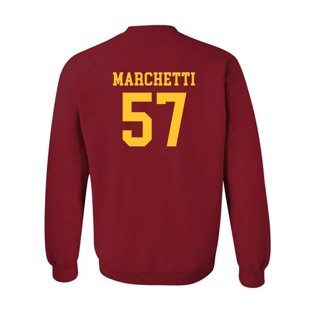 USC - NCAA Football : Roman Marchetti - Classic Shersey Crewneck Sweatshirt-1