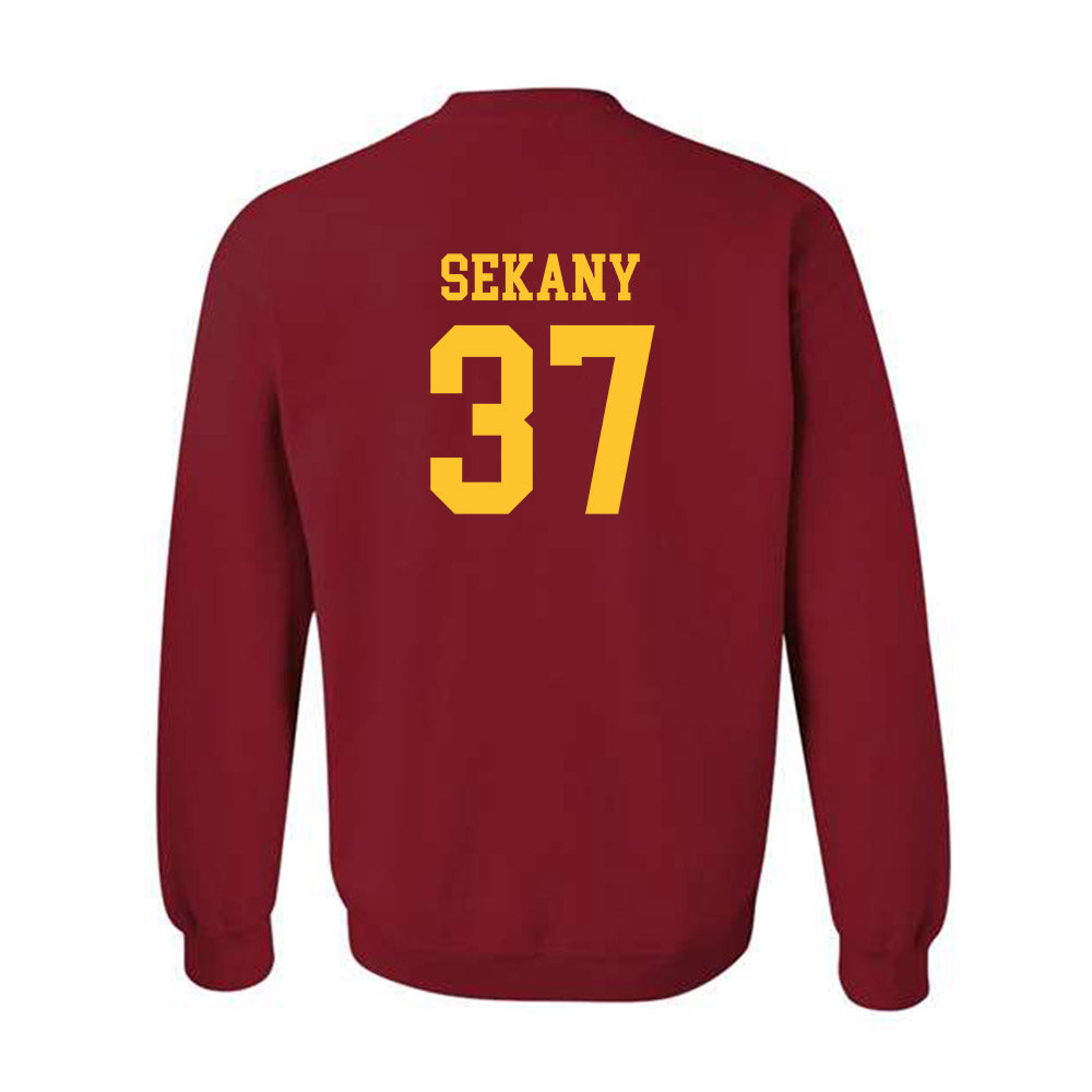 USC - NCAA Baseball : Jake Sekany - Classic Shersey Crewneck Sweatshirt-1