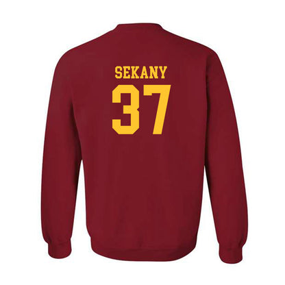 USC - NCAA Baseball : Jake Sekany - Classic Shersey Crewneck Sweatshirt-1