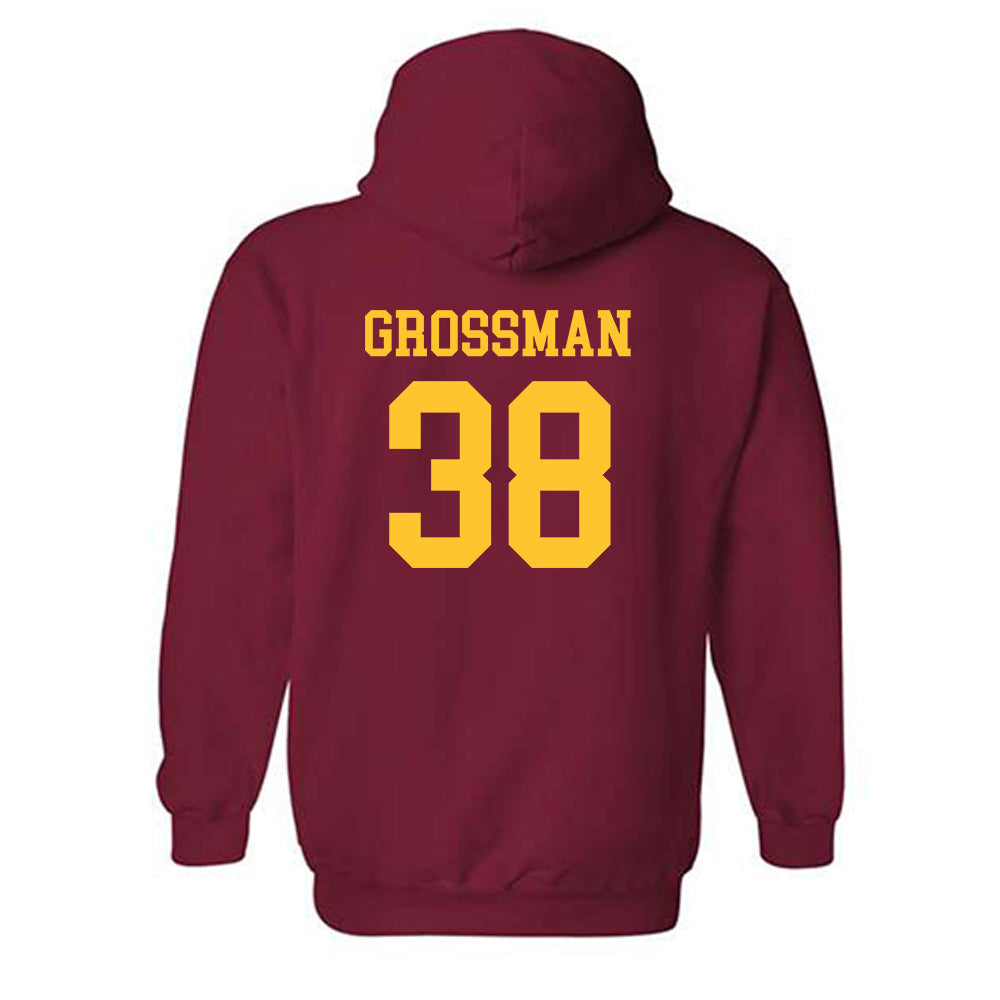 USC - NCAA Baseball : Paul Grossman - Classic Shersey Hooded Sweatshirt-1