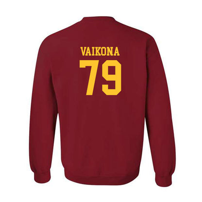 USC - NCAA Football : Elijah Vaikona - Classic Shersey Crewneck Sweatshirt-1
