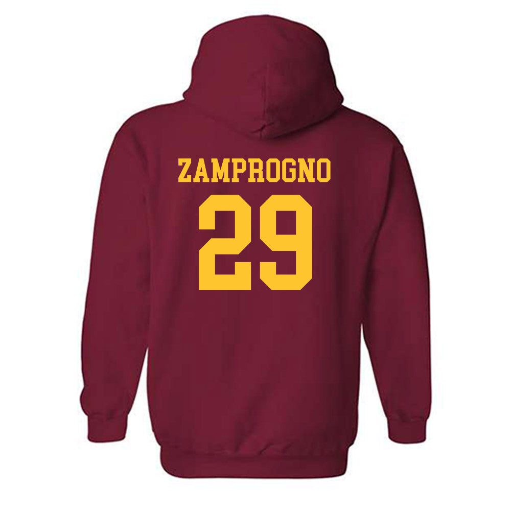 USC - NCAA Men's Volleyball : Thiago Zamprogno - Classic Shersey Hooded Sweatshirt-1