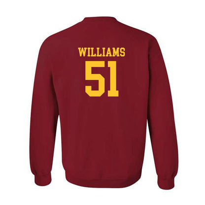 USC - NCAA Football : Andrew Williams - Classic Shersey Crewneck Sweatshirt-1