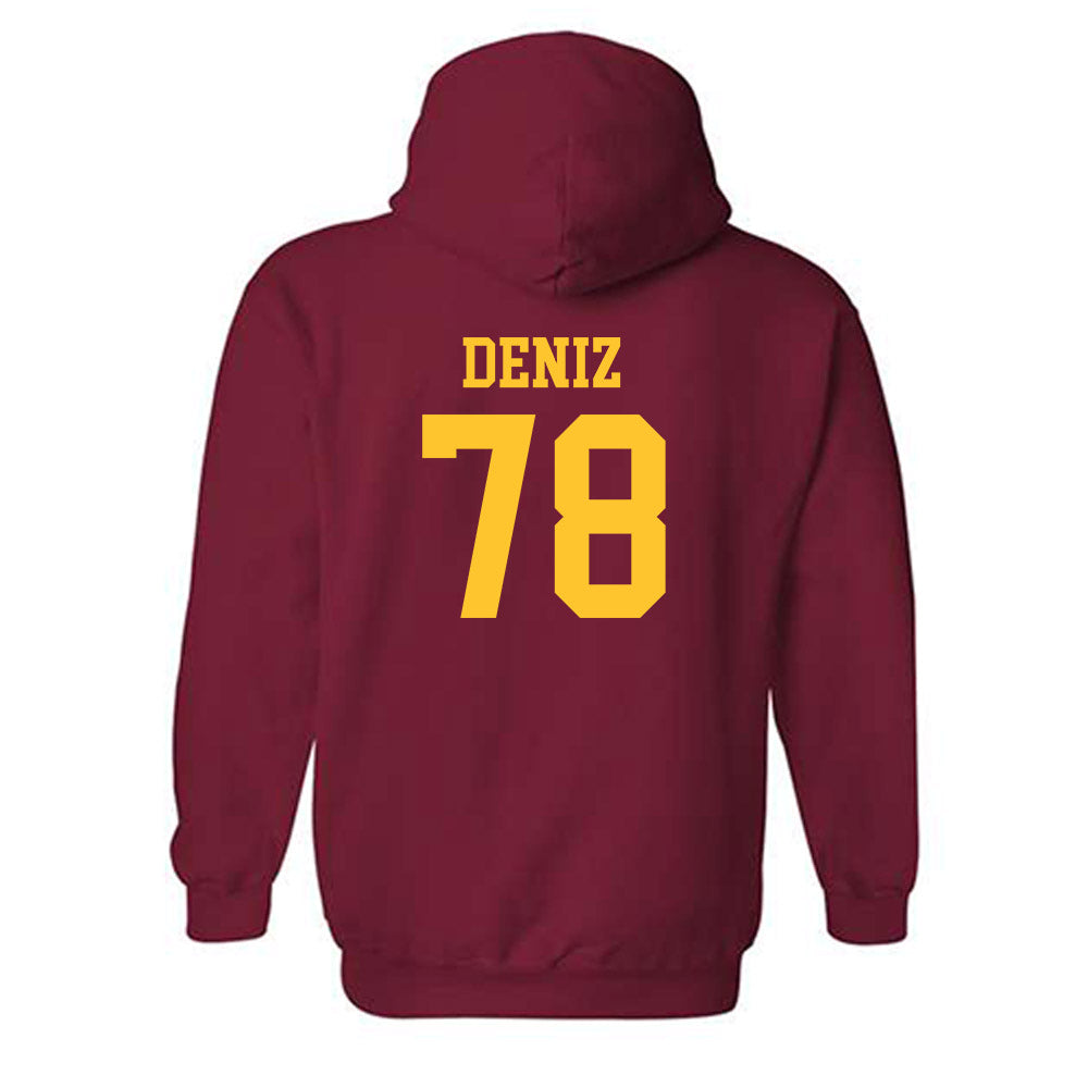 USC - NCAA Football : Chase Deniz - Classic Shersey Hooded Sweatshirt-1