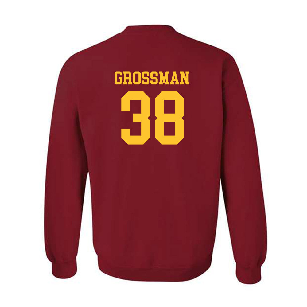 USC - NCAA Baseball : Paul Grossman - Classic Shersey Crewneck Sweatshirt-1