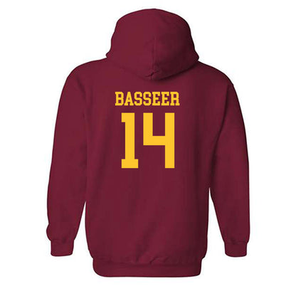 USC - NCAA Baseball : Jack Basseer - Classic Shersey Hooded Sweatshirt-1