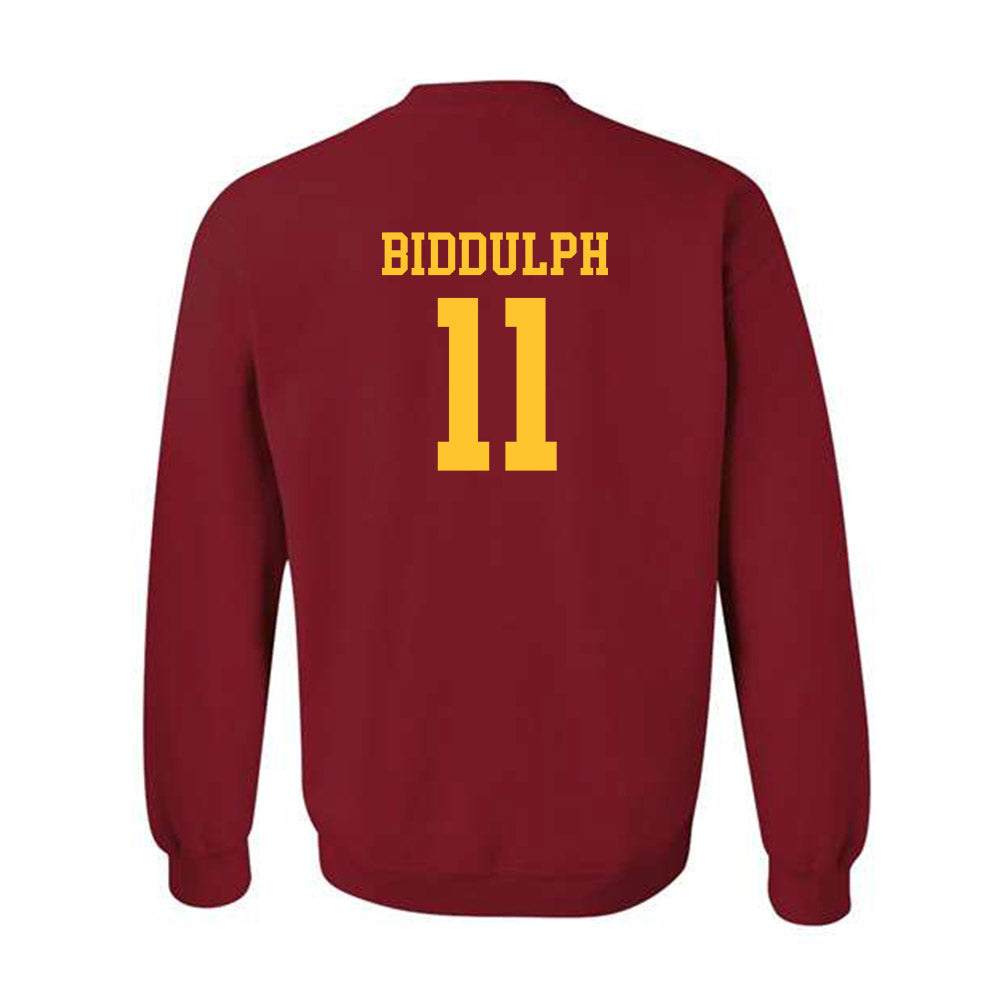 USC - NCAA Women's Soccer : Lily Biddulph - Classic Shersey Crewneck Sweatshirt-1