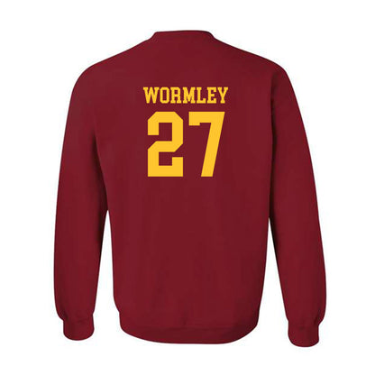 USC - NCAA Football : Riley Wormley - Classic Shersey Crewneck Sweatshirt-1